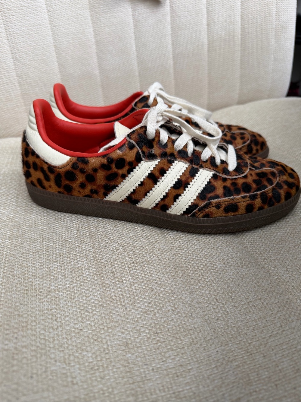 adidas Leopard Print Sambas - Picture 2 of 10